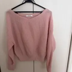 【スナイデル】長袖ニット（ピンク）