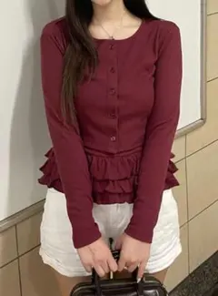 GRL キャミソール×カーディガン アンサンブル