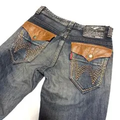 J*S様 訳　w30の83㎝ エドウィン XV ビンテージ加工　ジーンズ　鬼フェ