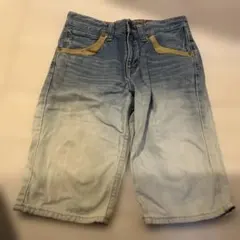 EDWIN ライトブルー デニムショートパンツ