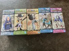 ワンピース ワールドコレクタブルフィギュア 5種セットのサムネイル
