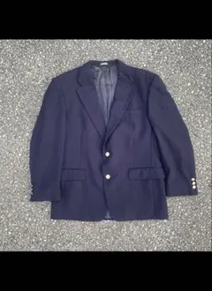 70s 〜 80s BURBERRY テーラードジャケット 金ボタン 古着