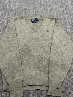 Polo by Ralph Lauren ラムウール Vネックニット Mのサムネイル
