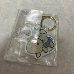 ちいかわ　ちいかわらんど　ぷちアクリルキーホルダー　ぴーぽぽハチワレ