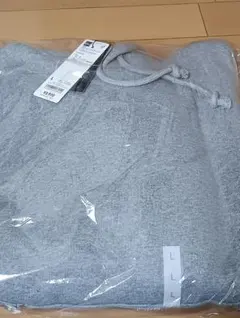 新品　GU アンダーカバー　ヘビーウェイトスウェットパーカー　GRAY　L
