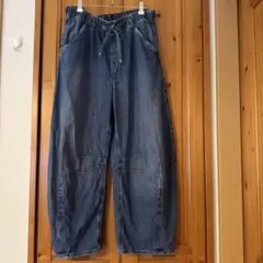GAP バレルパンツ デニムパンツ イージーパンツ ウエストゴムのサムネイル