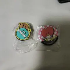 Shoosy & TATA ピンバッジセット