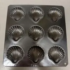 マドレーヌ型⭐︎シェル⭐︎9個取 金属製 焼き菓子のサムネイル