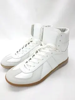 GERMAN TRAINER 「1187」本革レザー ハイカットスニーカー ■のサムネイル