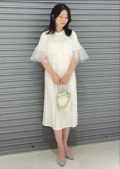 【新品】Adonisis × resil チュールビスチェカットワンピースのサムネイル