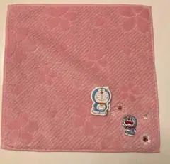 新品　ドラえもん　桜　ピンク　ハンドタオル　タオルハンカチ　ギフト