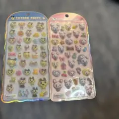 たまごっち COTTON PUFFY シール 2種セット