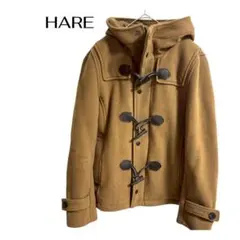 HARE ダッフルコート カジュアル デート通学通勤ウールのサムネイル