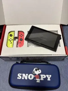 Nintendo Switch 本体 イエロー・レッド　箱あり　おまけケース付き