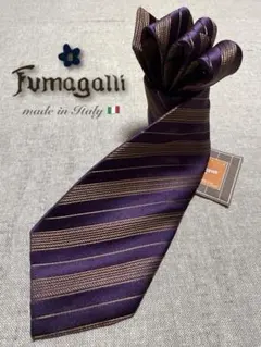 新品】FRANCO BASSI／ビッグハウンドトゥース／バーガンディ×ネイビー