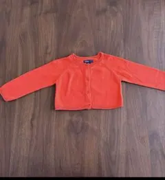 babyGap オレンジ カーディガン 長袖