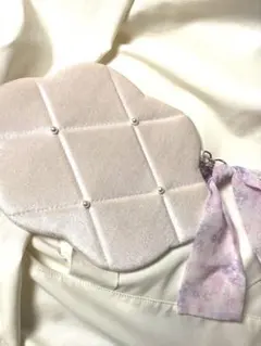 ジルスチュアートユニコーントピア雲型パールピンクポーチ チャームタッセル付き