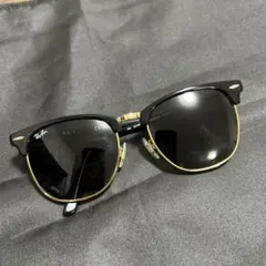 RAYBAN レイバン　ブラック　サングラス　クラブマスター　美品のサムネイル