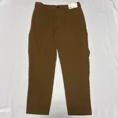 ユニクロ UNIQLO スマートアンクルパンツ コットン ブラウン M