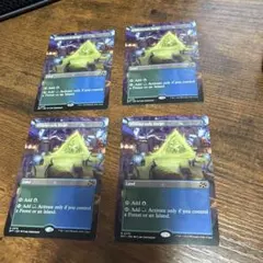 MTG ウィローラッシュの境界 英語版 ボーダーレスFoil 4枚セット