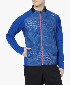 Mizuno 青 長袖 ジャケット M