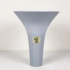 【池坊 登録花器】生け花 華道 花瓶 陶器 朝顔型 淡青系 32-2 刻印あり 2026年最新】池坊花器の人気アイテム - メルカリ