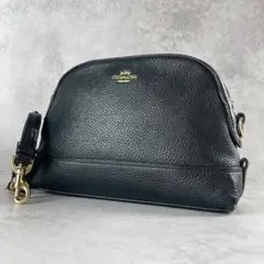 ✨美品✨コーチ　シエラ　ショルダーバッグ 2way ドーム型　レザー　ブラック