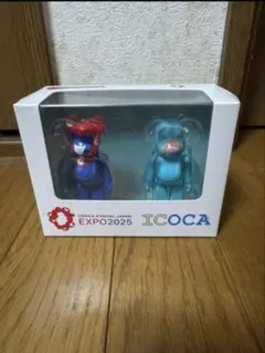 【新品】　ICOCA イコちゃんフィギュア 2体セット ジェイアール西日本デイリーサービスネットさんアイテム「ねんどろいど