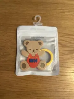【公式オンライン売り切れ品】ミキハウス 歯がため くま型 シリコーン製