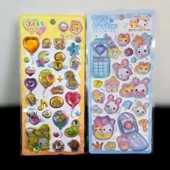 正規品 シール ステッカー まとめ売り なっとうちゃん フワフワらびちゃん