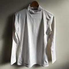 UNDER ARMOUR ハイネック Tシャツ L ホワイト