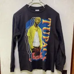 2pac Tシャツ ロンT ラップT すみ黒