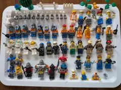 超大量8.4公斤！樂高城市火車60998＆迷你人偶40個以上　已分類