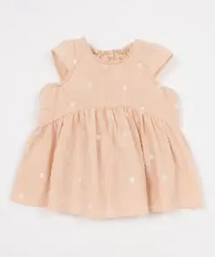 ★メルカリ便★未使用 プティマイン ハート刺しゅうチュニック 130cm