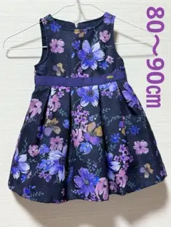 ANNA SUI mini ワンピース　ドレス　80〜90㎝　ssサイズ