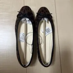 レオパードフラットシューズ 38