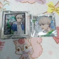 「ウィンブレ」アクリルバッジ ホログラム缶バッジ 梶蓮