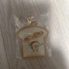 トーストとソーセージのアクリルキーホルダー