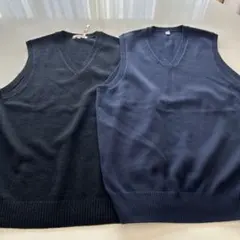 ユニクロメンズベストセーター　　2点セット