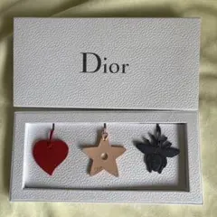 Dior チャームセット ハート 星 花