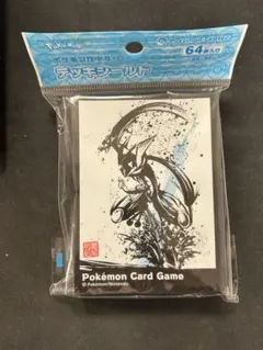 ポケカ　デッキシールド　スリーブ　墨絵列伝　ゲッコウガ　未開封品 バラ】 日版 ポケセン限定 墨絵列伝 ゲッコウガ スリーブ (2019