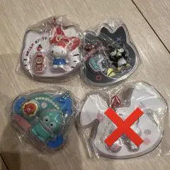サンリオキャラクターズ パッケージチャーム&チョコボーロ 3種セット