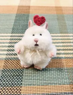 はむにぎり♡ ちょこんハートのおめかしバンド　ハンドメイド アクセ　着せ替えのサムネイル