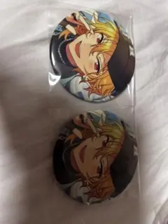 キャラクター缶バッジ 2個セット