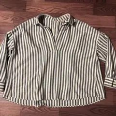 《サマンサモスモス》値下げしました！ストライプ ブラウス トップス