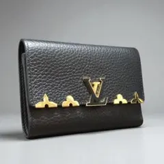 極美品✨ヴィトン トリヨン ポルトフォイユカプシーヌコンパクト ノワール