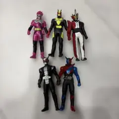 仮面ライダー 戦隊ヒーロー フィギュア 5体セット