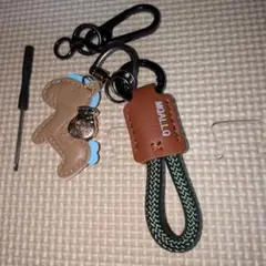 MQALLQ キーホルダー チャーム 2点セット