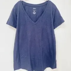 美品 ソノマ カットソー XXL ネイビー 半袖 Vネック スポーツ 日常のサムネイル