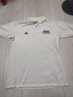 青森山田エンブレム入りサッカーポロシャツ ホワイト - メルカリ